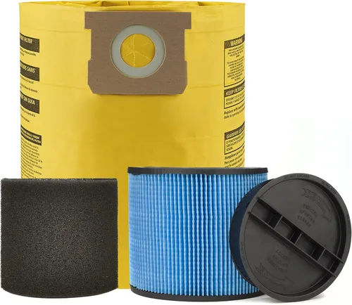 Miniatura 9 de Shop-Vac 9593406 Aspiradora industrial húmeda/seca de dos etapas de 16 galones, 3.0 CV pico, manguera de 1.5 pulgadas de diámetro x 12 pies