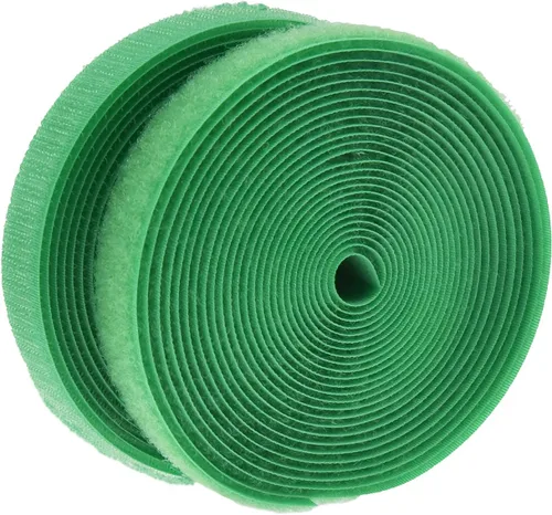 Miniatura 18 de Cinta de Gancho y Bucle para Coser de 5 Yardas, Cinta de Tela de Nailon de Sujeción sin Adhesivo para Manualidades DIY, Cinta Entrelazante