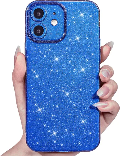 Miniatura 79 de Svanove Funda para iPhone 11 con Purpurina, Brillante Femenina Linda con Brillo Resplandeciente Reluciente Luminosa Funda de Teléfono para Mujeres