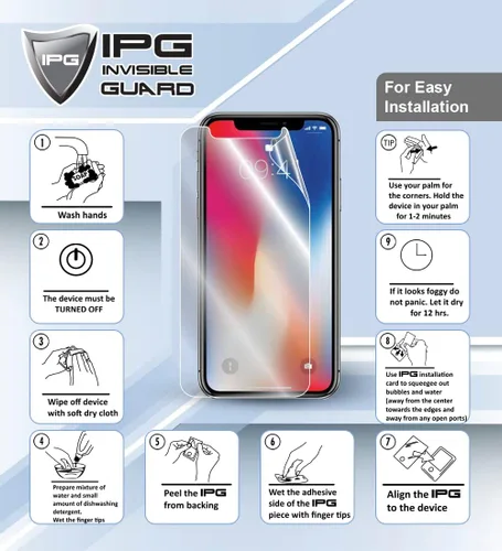 Miniatura 5 de IPG Protector de hidrogel para Xiaomi 13T - 13T Pro Full Body Protector de hidrogel Pantalla táctil invisible Sensible Ultra HD Película