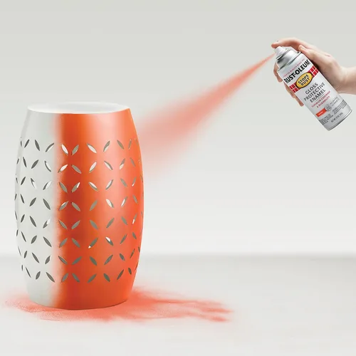 Miniatura 5 de Rust-Oleum 214084 Stops Rust Pintura en Aerosol, 12 oz, Naranja Brillante Naranja (Gloss Orange)