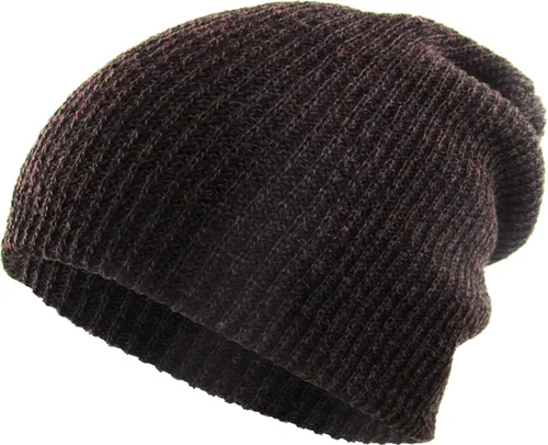 Miniatura 46 de KBETHOS Cómoda colección de gorros suaves y holgados de algodón de punto acrílico para invierno, cálido sombrero de esquí holgado unisex varios