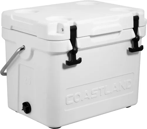 Miniatura 20 de Coastland Bay Series Cooler Premium - Enfriador rotomoldeado aislado para uso diario, pequeño baúl de hielo para espacios reducidos