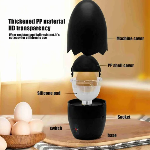 Miniatura 5 de Molinillo eléctrico de huevos, portátil, mezclador de huevos, yema blanca, mezclador de huevos, agitador de huevos eléctrico, accesorios de cocina