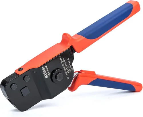 Miniatura 11 de iCRIMP KIT-1096D Kit de herramientas de abrazaderas de cincha PEX para abrazaderas de cincha PEX de 3/8 a 1 pulgada, con 20 piezas de anillos