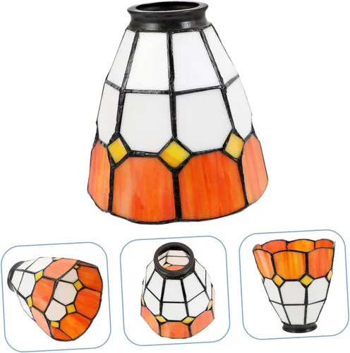 Miniatura 5 de DOITOOL Lámpara decorativa de cristal para lámpara de techo, cubierta festoneada colgante