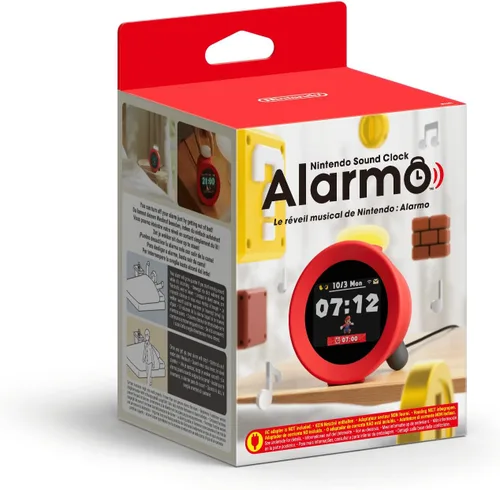 Miniatura 3 de Nintendo Reloj de sonido Alarmo Despertador