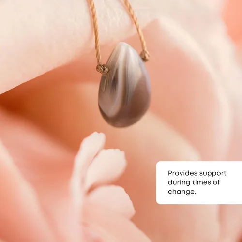 Miniatura 2 de SoulKu Collar hecho a mano, joyería de empoderamiento con cristal curativo, joyería inspiradora para mujeres, regalos para mamá y hermana, extensor