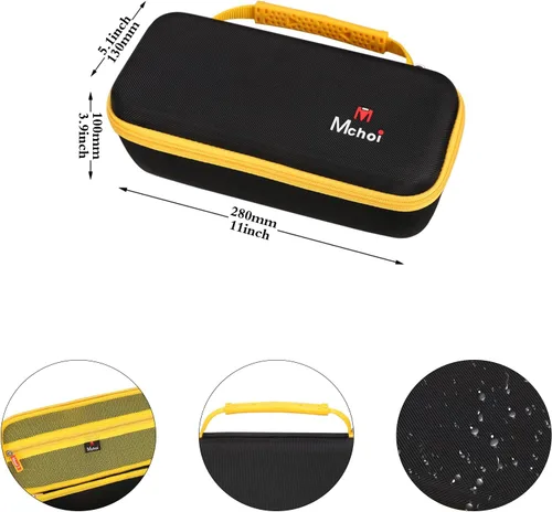 Miniatura 8 de Mchoi Estuche rígido adecuado para DEWALT DCF850B/ DCF870B/ DCF923B 20V inalámbrico sin escobillas compacto 1/4 pulgadas, solo funda