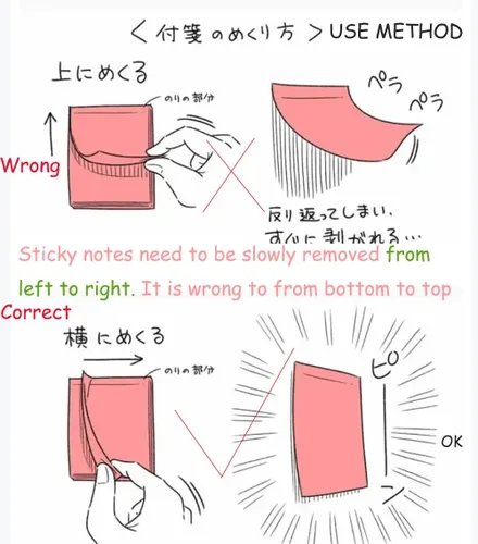Miniatura 6 de 4 paquetes de notas adhesivas bonitas Notas adhesivas kawaii para memos, 3.1x3.1 pulgadas, notas adhesivas coloridas con frutas para niñas