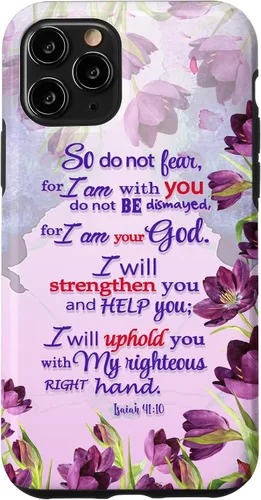 Miniatura 29 de So Do Not Fear for I 'm with You Isaías 41:10 - Funda cristiana para iPhone 17