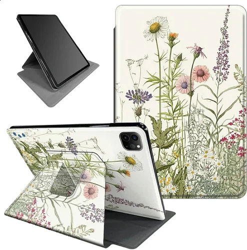 Miniatura 87 de Funda para iPad mini 6 para iPad mini 6ª generación 8.3 pulgadas 2021 360 grados giratorio soporte ligero cubierta inteligente protectora