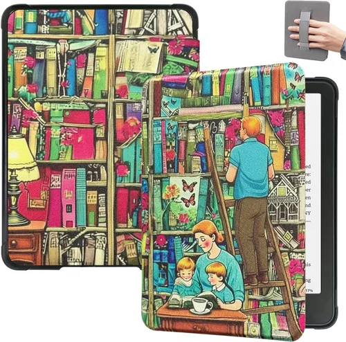 Miniatura 37 de SCSVPN Funda para Kindle Paperwhite de 11ª generación de 6.8" y Kindle Paperwhite Signature Edition (2021, modelo n.º M2L3EK/M2L4EK), funda delgada