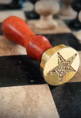 Miniatura 2 de Sello de cera de la Orden de la Estrella Oriental