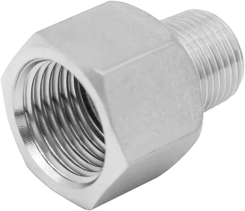 Miniatura 4 de Beduan Accesorio de Tubería de Acero Inoxidable 1/2" NPT Rosca Macho x 1/2" NPT Rosca Hembra Adaptador de Tubería