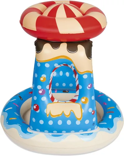 Miniatura 3 de Bestway: H2OGO! Candyville Playtime Pool - Mini piscina inflable de 36 x 36 pulgadas, protección UV, diseño inspirado en caramelos, niños pequeños