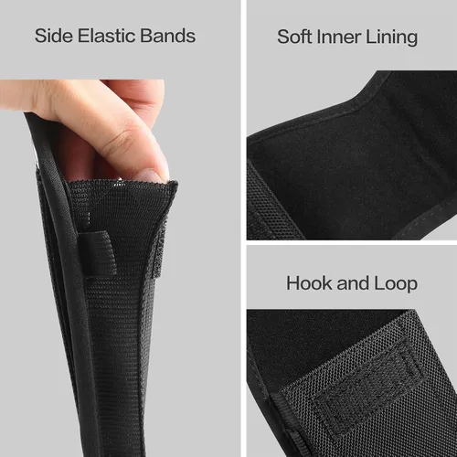 Miniatura 5 de Fundas grandes para teléfono celular vertical de nailon para hombre compatible con OnePlus 15 13 / Motorola Edge/Edge 60 Pro/Pixel 10 9 Pro