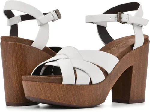 Miniatura 2 de WHITE MOUNTAIN Zuecos de plataforma Achiever para mujer