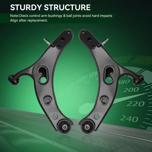 Miniatura 3 de AUQDD Brazo de control inferior delantero de suspensión (rótula/rótula) compatible con código de cuerpo Sub-aru Legacy Outback B14 2010-2014