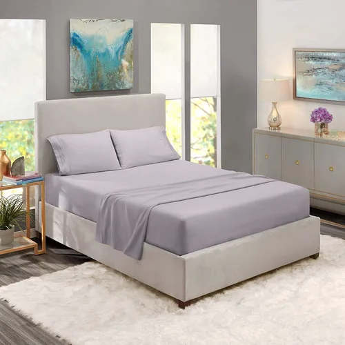 Miniatura 5 de Juego de sábanas divididas de 5 piezas, juego de sábanas de tamaño King dividido para cama ajustable, 100% algodón, 800 hilos, bolsillo profundo