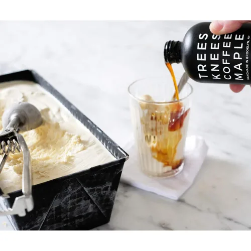 Miniatura 5 de Jarabe de arce Coffee Maple Syrup de Trees Knees, jarabe de arce orgánico grado A con un sabor audaz a café, vegano, sin gluten y hecho