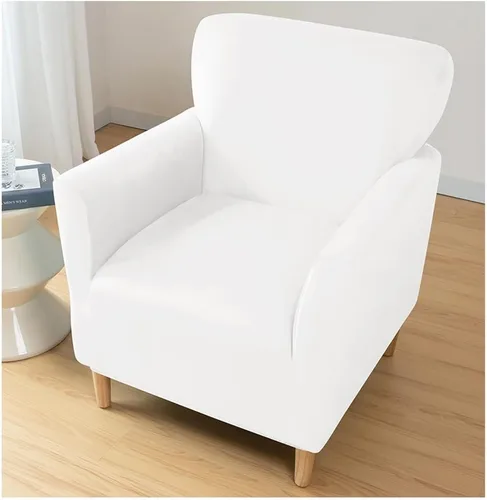 Miniatura 10 de XMAYODS Funda elástica para silla de club, fundas para silla de bañera, funda suave para sillón, protector de muebles extraíble, funda para silla