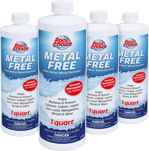 Miniatura 6 de SpaChoice 1-Pint 2-Paquete Premium Libre de Metales, Metal Gone para Spa y Tina de Hidromasaje, Fabricado en EE.UU