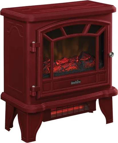 Miniatura 3 de duraflame® Calentador eléctrico infrarrojo de la estufa de la chimenea del cuarzo, canela