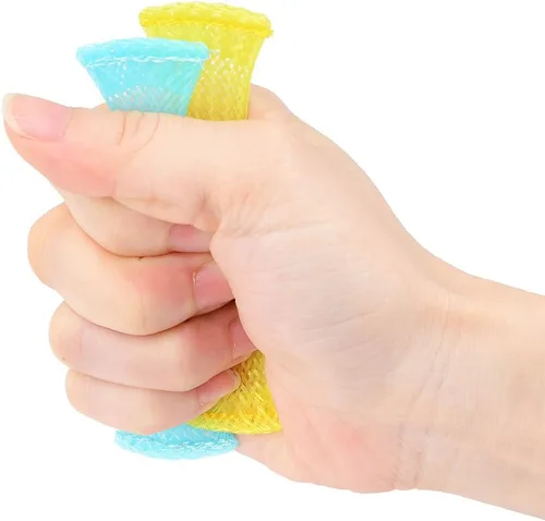 Miniatura 5 de FIDGET TOYS (Paquete de 10, 5 colores) juguete para aliviar el estrés, mejorar la concentración. Para niños y adultos. Ha ayudado a personas