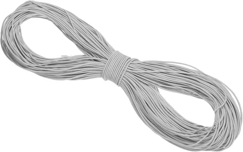 Miniatura 140 de PATIKIL Cuerda elástica elástica de 109 yardas (328.1 ft), cuerda elástica pesada de 0.059 in, albaricoque para manualidades, correas de gancho