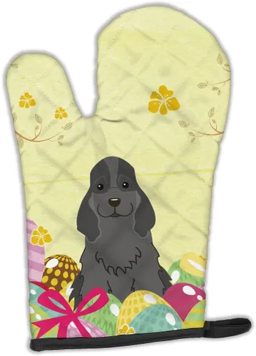 Miniatura 325 de Caroline's Treasures BB2732OVMT Dog House Collection Border Collie - Guante de horno grueso resistente al calor para sartenes calientes y horno