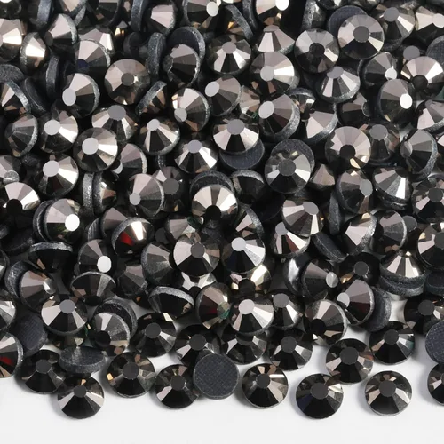 Miniatura 10 de 6000 diamantes de imitación termoadhesivos a granel, diamantes de imitación azules para ropa de manualidades, cristales termoadhesivos para Zafiro