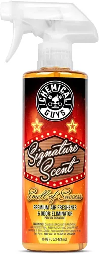 Miniatura 7 de Chemical Guys Black Frost Air - Ambientador en aerosol premium para automóvil y eliminador de olores, aerosol de aroma masculino fresco