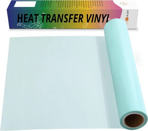 Miniatura 28 de HTVRONT - Rollos de vinilo termotransferible (HTV) rojo, 12 pulgadas x 15 pies de vinilo de planchado para Cricut y Silhouette Cameo, para camisas