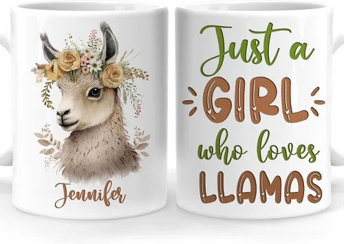 Miniatura 35 de Hyturtle Regalos Personalizados Amante de Ranas - Solo Una Chica Que Ama Las Ranas Taza de Café Personalizada con Nombre en Cerámica de 11oz - Idea