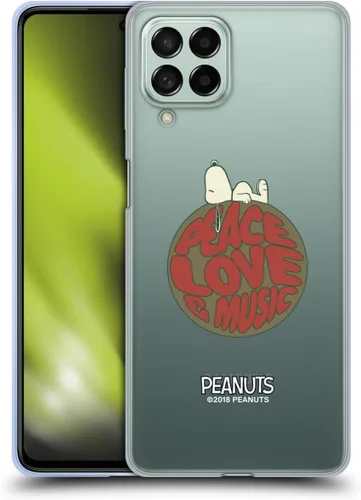 Miniatura 315 de Head Case Designs Funda de gel Woodstock 50th con licencia oficial de Peanuts Snoopy Guitar 1969 [protección de grado militar] compatible