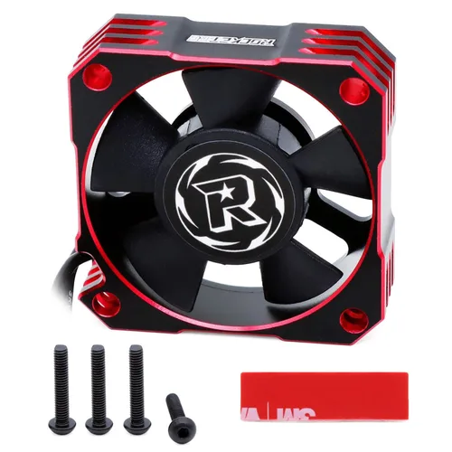 Miniatura 10 de Ventilador de refrigeración de motor RC 35, disipador de calor ESC de 21000 RPM para automóvil RC 1/10 1/12 1/8 3650, 3660, 3670 motor sin