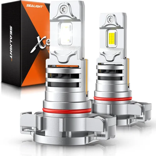 Miniatura 23 de SEALIGHT Bombillas LED 9005 H11, L2 HB3 H8 H9 24,000LM Super Brightness 6000K Bombillas blancas frías, IP68 impermeable, Plug and Play, ventilador