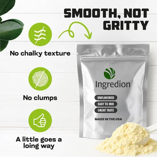 Miniatura 5 de Bolsa a granel con aislamiento de proteína de guisante premium sin OMG (8 lb)