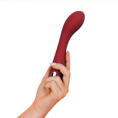 Miniatura 5 de Consolador vibrador de punto G para vagina, clítoris, estimulación anal con 10 modos de vibración, masajeador vibratorio silencioso, recargable