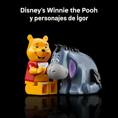 Miniatura 5 de LEGO Disney Winnie The Pooh - Juego de construcción – Decoración para el hogar, la oficina o estante de libros para adultos fanáticos de 18 años