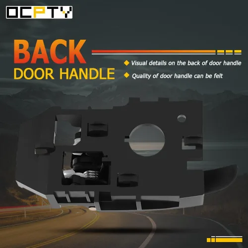 Miniatura 6 de OCPTY Manijas de puerta delanteras interiores del lado del pasajero de repuesto para Hyundai Elantra 2001-2006 para Hyundai Elantra manijas