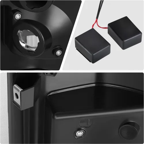 Miniatura 7 de DNA MOTORING TL-CSIL07-LED-3D-CH-CL Conjunto de luces traseras LED 3D para lado del conductor y del pasajero