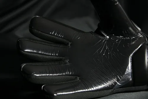 Miniatura 4 de GK Saver Guantes de portero de fútbol Protech Series Guantes profesionales de portero talla 6 a 11 Negro