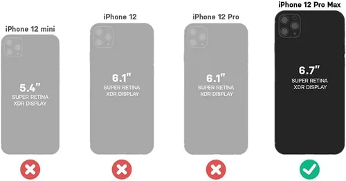 Miniatura 2 de Funda OtterBox Commuter Series para iPhone 12 PRO MAX (SOLAMENTE) Embalaje No Minorista - Bespoke Way Ocean Way