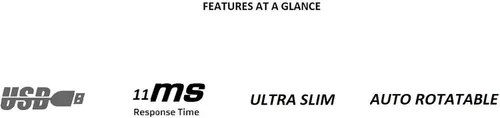 Miniatura 2 de ASUS 15.6 "Monitor portátil (MB168B) - WXGA (1366 x 768), auto-giratorio, caja inteligente, ultra-delgado, ligero, elegante, USB 3.0