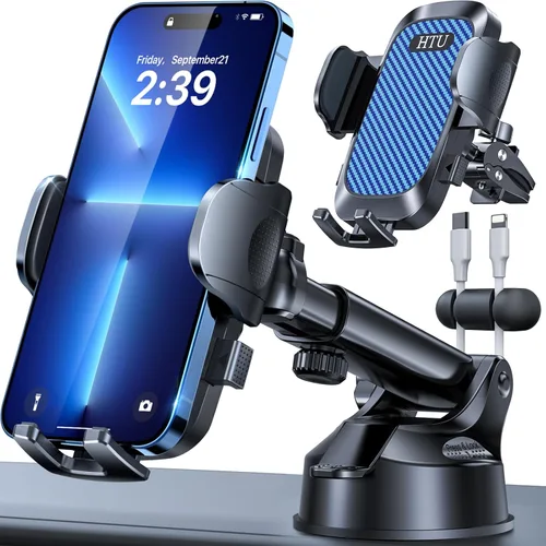 Miniatura 15 de 2026 Ultimate Best【Verdadero grado militar y certificación de seguridad】Soporte para teléfono de coche HTU【5 en 1 mejorado y más de 100 libras