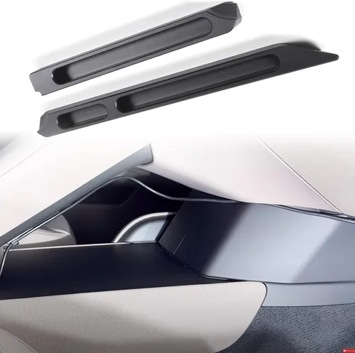 Organizador de caja de almacenamiento de control central compatible con Porsche Taycan 2020 2021 2022 2023, barra de almacenamiento evita que las