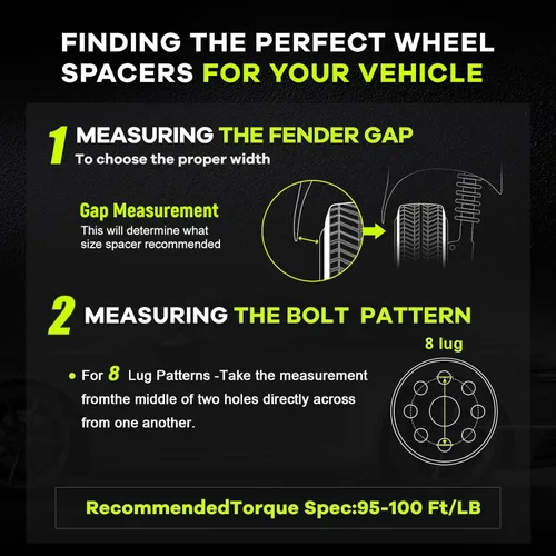 Miniatura 5 de Customadeonly 2 adaptadores de rueda de 2 pulgadas 8x170 a 8x180 (HUB a rueda) 14 x 1.5 pernos compatibles con espaciadores F250 F350 Superduty – Se