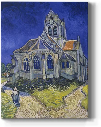 Miniatura 11 de Renditions Gallery Vincent Van Gogh Impreso Flores de almendra, famosa reproducción de pintura, lienzo de alta calidad envuelto en galería, listo